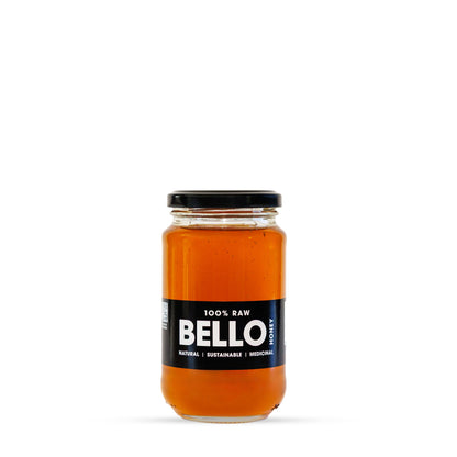 Raw Honey - Medium Glass Jar - 500g