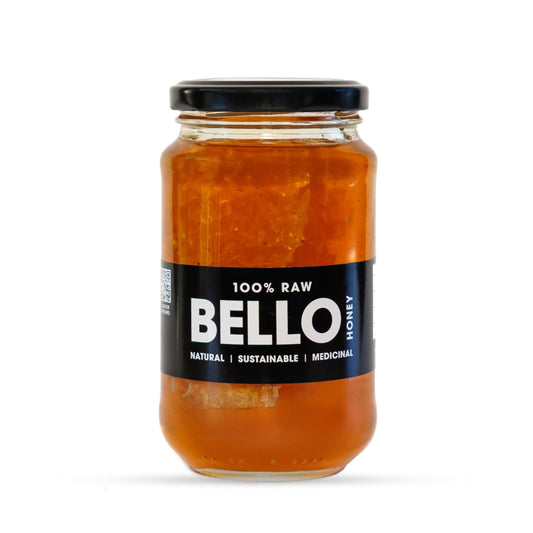raw honey with honeycomb small bacth local sustainable medicinal
