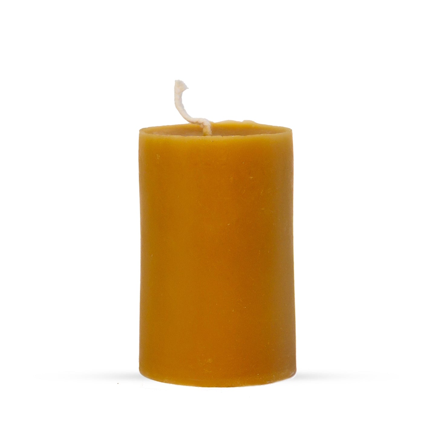 Hand-Poured Local Beeswax Pillar Candle