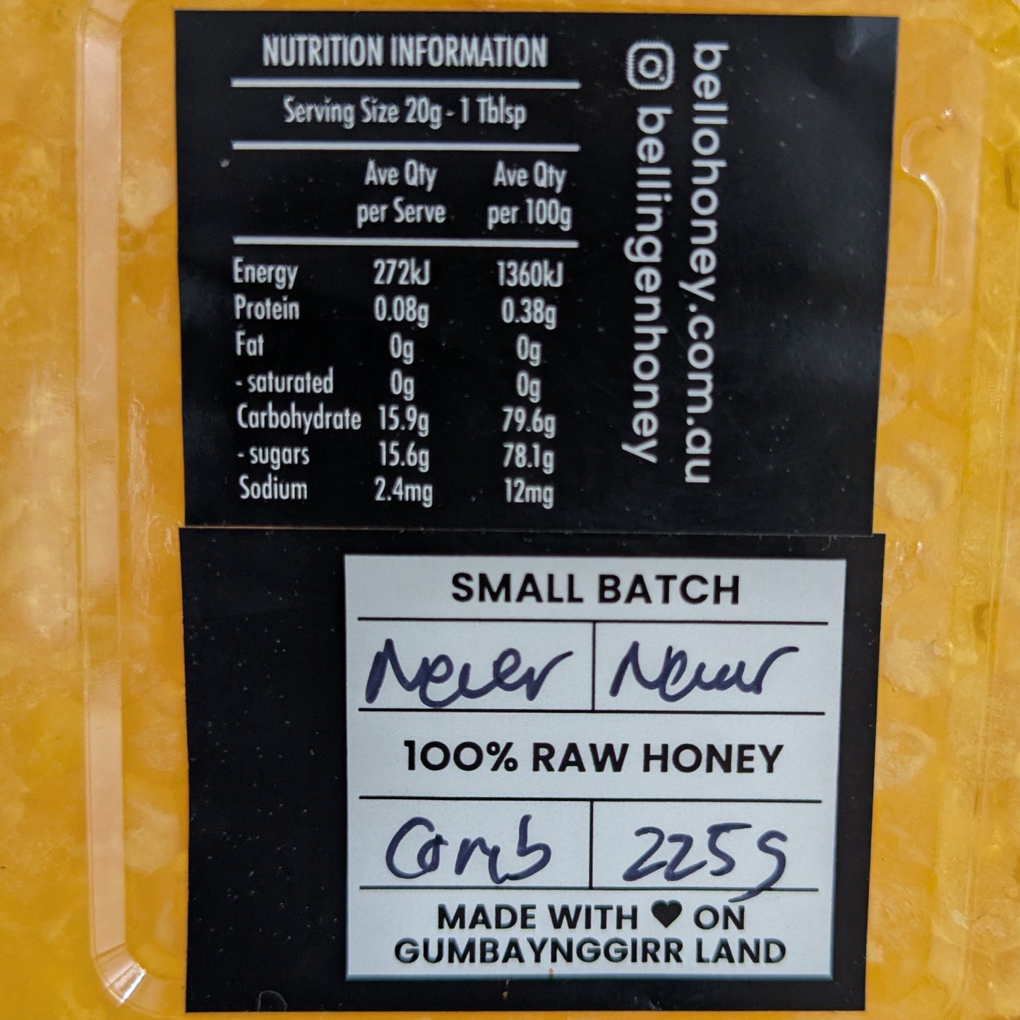 HoneyComb 200g- 250g tray